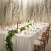 an elegant winter wedding in prince edward island -reception decor