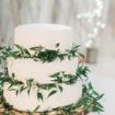 an elegant winter wedding in prince edward island - wedding cake