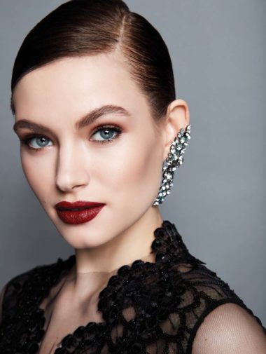 how to get a wedding-day beauty look that fits your style - Dark Princess