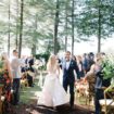 a romantic woodsy wedding in muskoka, ontario - ceremony