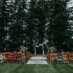 a vibrant mediterranean wedding in caledon, ontario - ceremony space