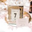 a romantic, elegant wedding in vaughan, ontario - table numbers