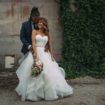A Rustic, Industrial Wedding in Toronto, Ontario - Bride and groom