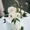 Minimalist Garden Wedding in Caledon, Ontario - cake