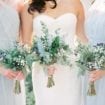 A Minimalist Marble Wedding in Winnipeg - bouquets