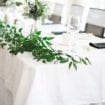 A Minimalist Marble Wedding in Winnipeg - head table