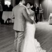 A Minimalist Marble Wedding in Winnipeg - first dance