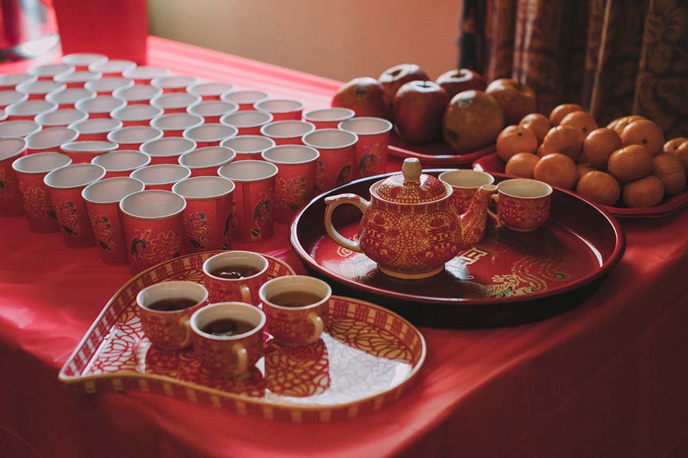An Elegant Wedding with Cultural Elements - Tea Ceremony