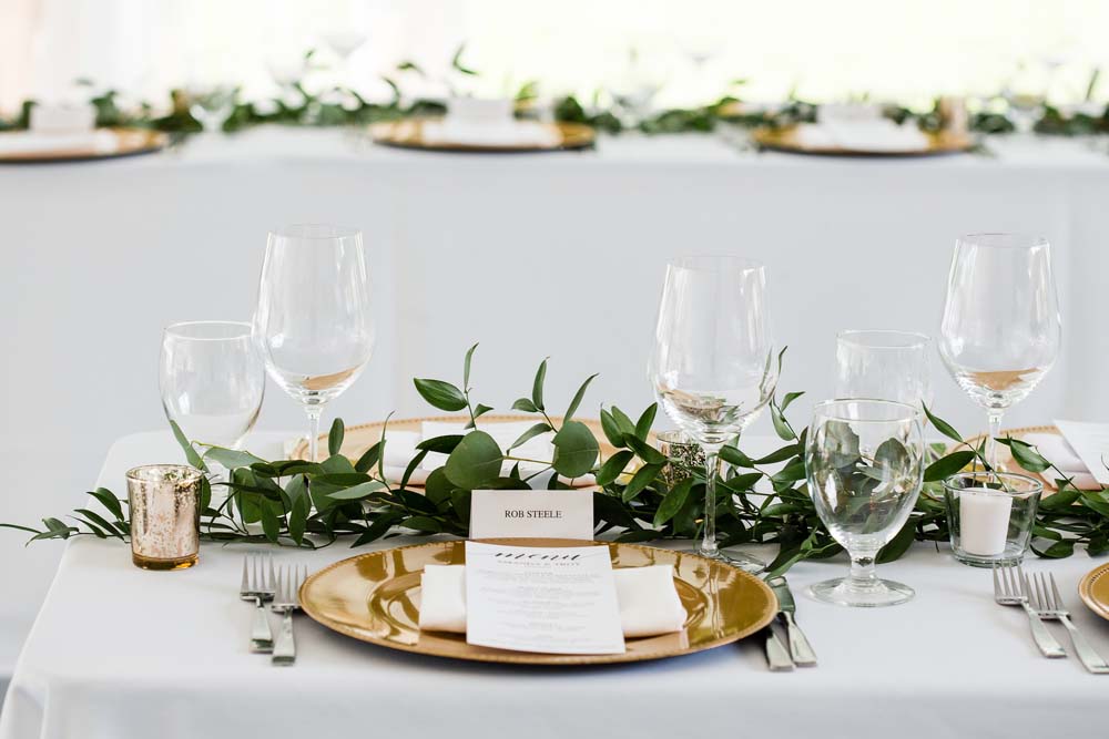 A-Modern-Lakeside-Wedding-In-Burnaby-British-Columbia-Table Arrangements