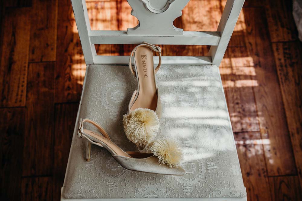 A Rustic-Chic Farm Wedding Outside Of Ottawa - bridal shoes