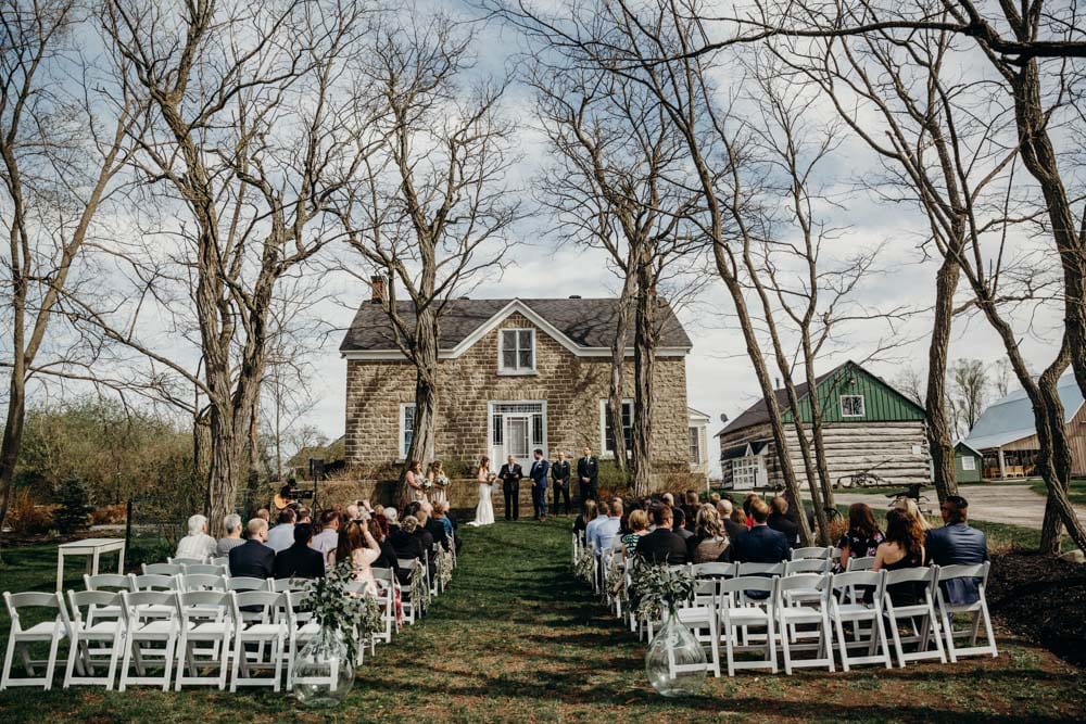 A Rustic-Chic Farm Wedding Outside Of Ottawa - ceremony