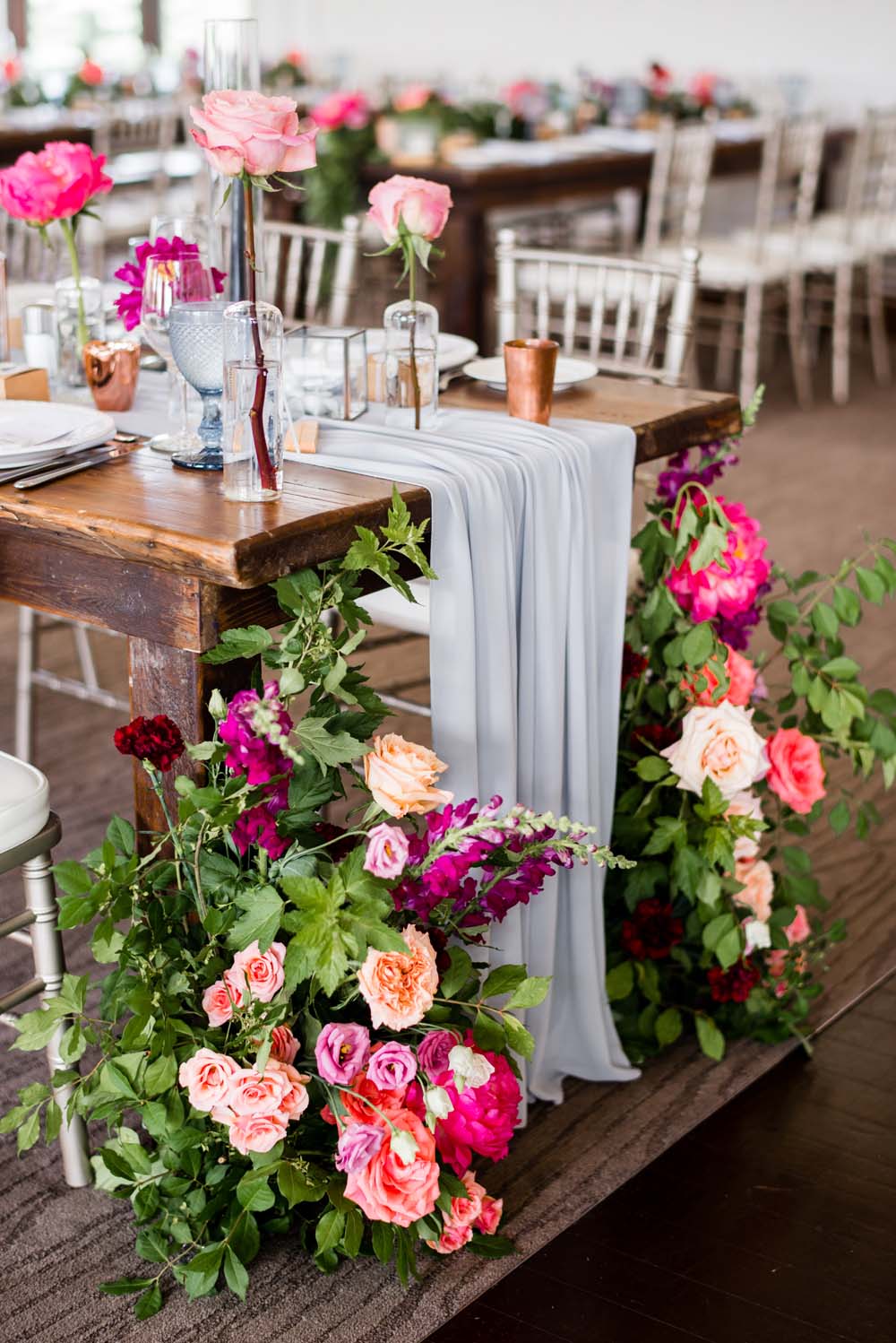 A Bold and Industrial Chic Wedding in Cambridge, Ontario - Florals