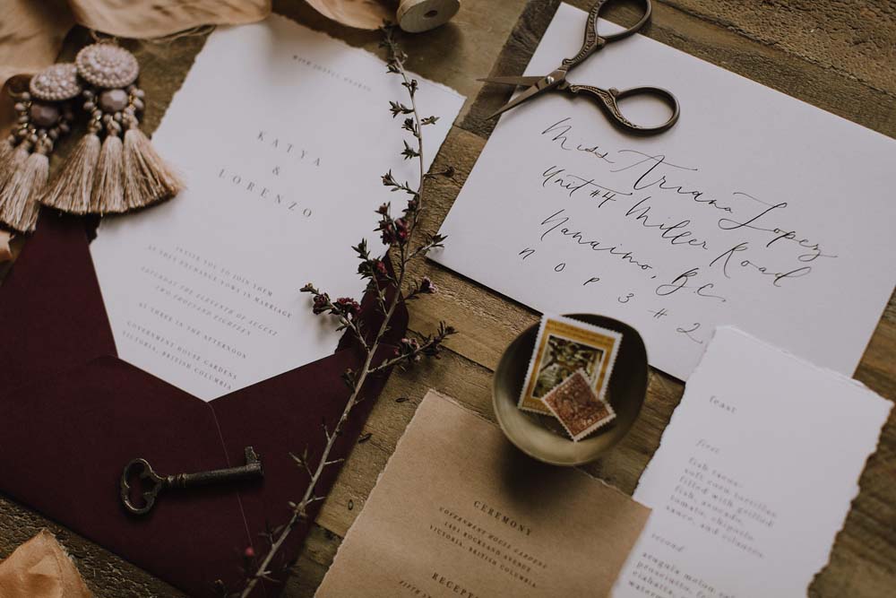 These Are The Details You Need For A Southwestern-Inspired Wedding - stationery