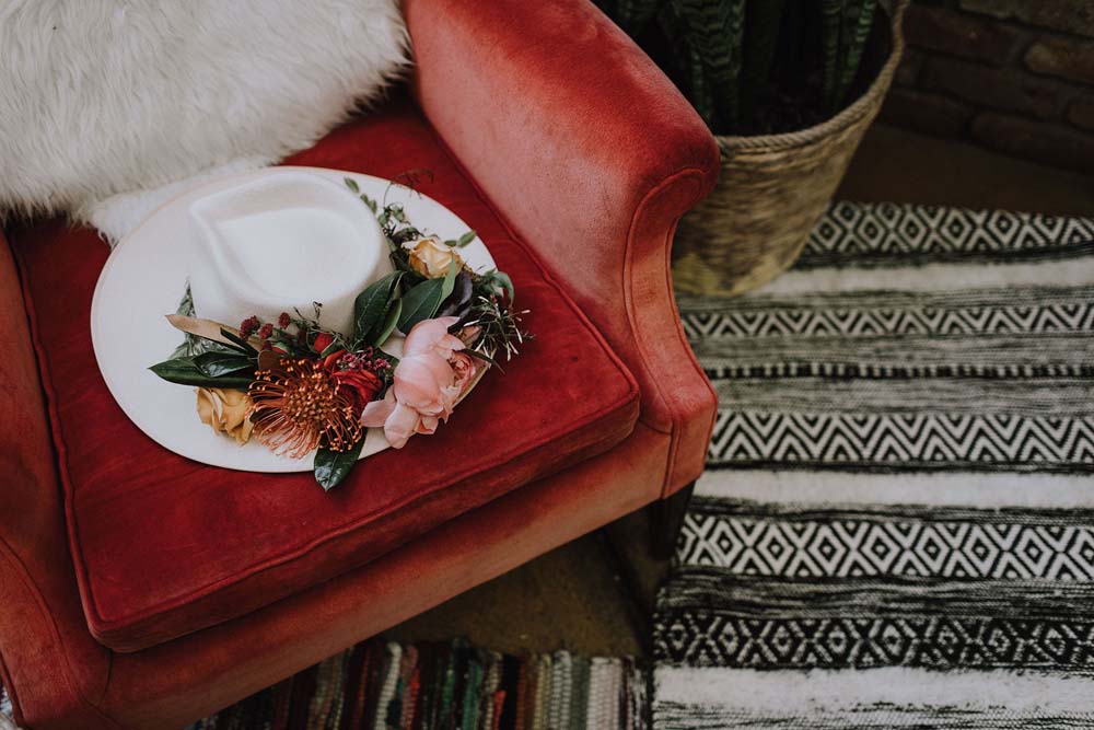 These Are The Details You Need For A Southwestern-Inspired Wedding - hat