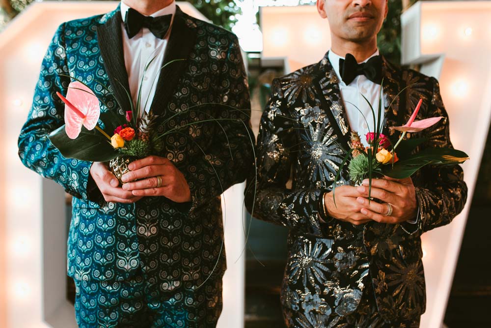 The Style Guys' Fun And Sophisticated Wedding In Palm Springs - plants 