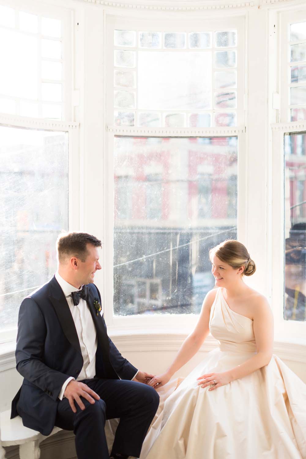 A Modern Wedding At The Great Hall In Toronto - couple