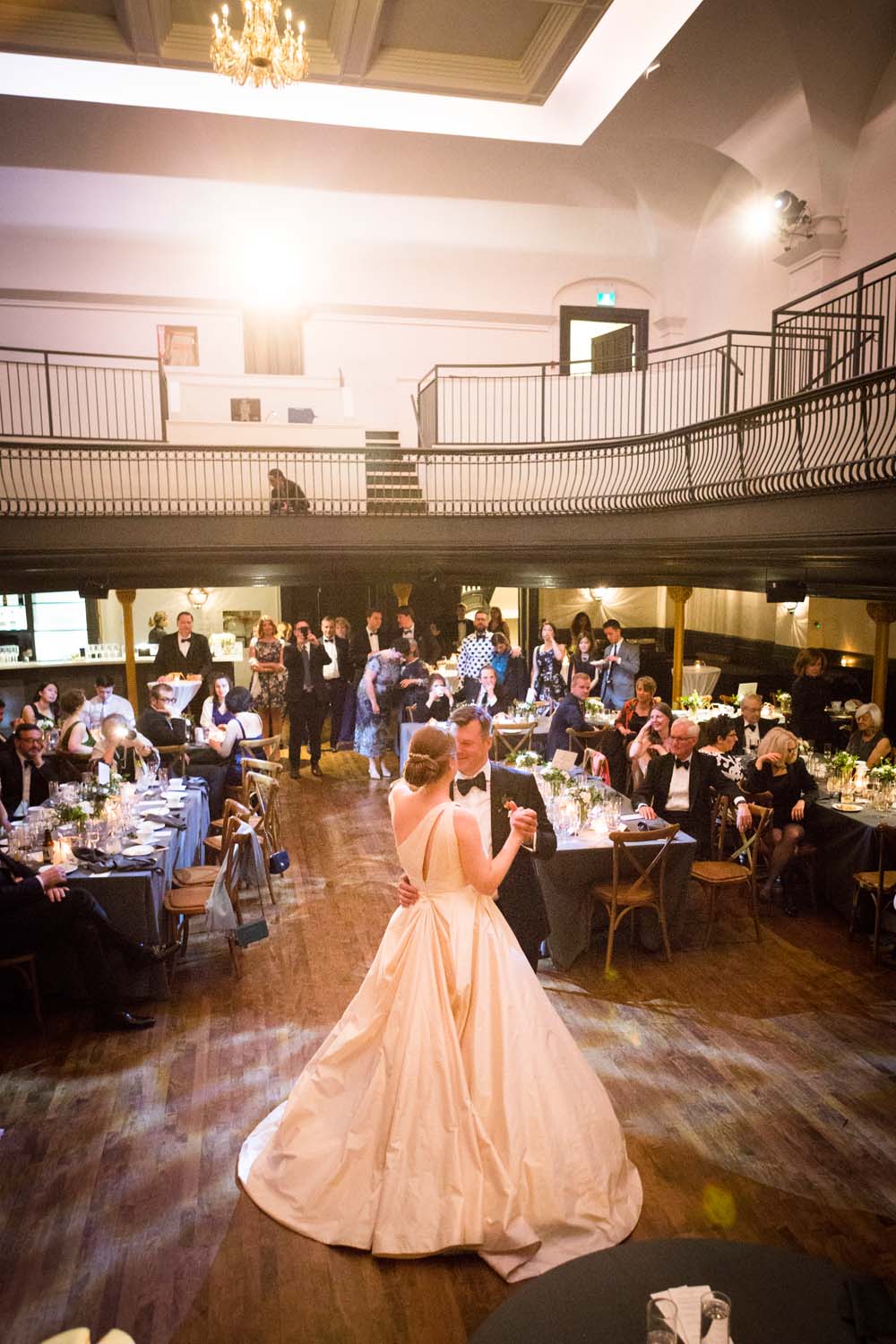 A Modern Wedding At The Great Hall In Toronto - dancing