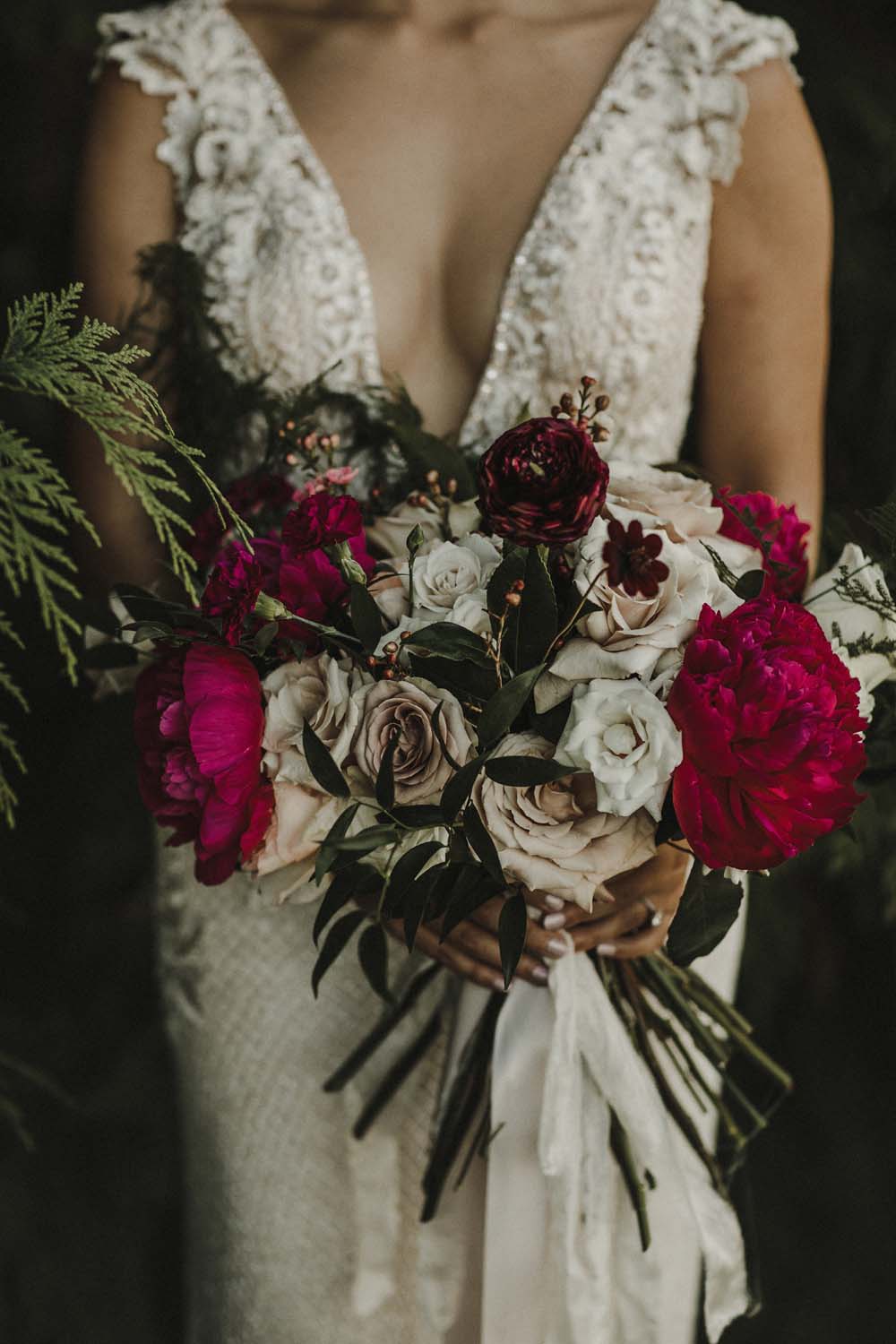 A Romantic and Ethereal Celebration in Fort Langley, BC - flowers