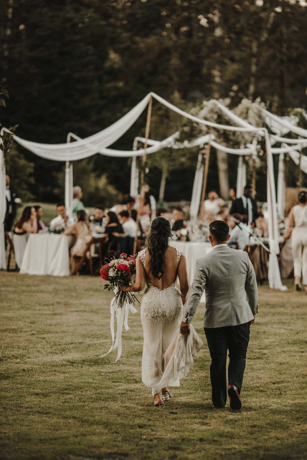 A Romantic and Ethereal Celebration in Fort Langley, BC - couple