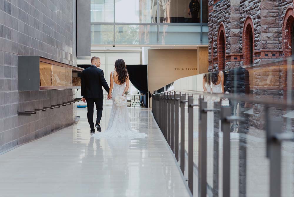 An Opulent Wedding At The Royal Conservatory Of Music - couple