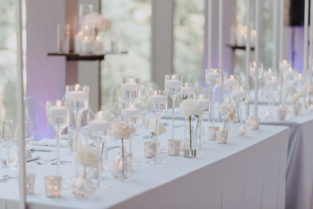 An Opulent Wedding At The Royal Conservatory Of Music - candles