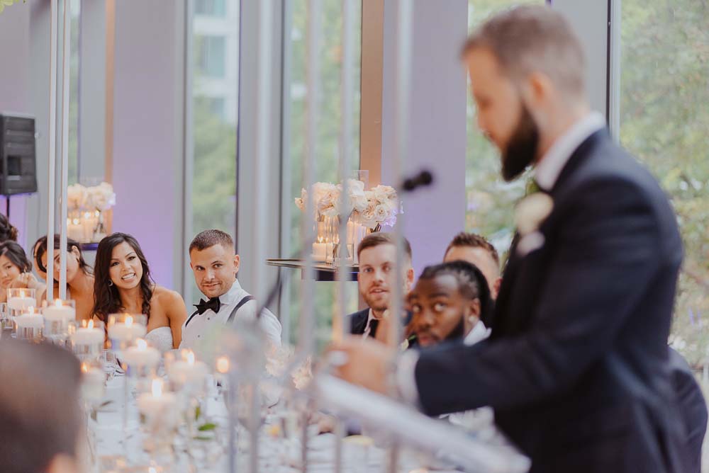 An Opulent Wedding At The Royal Conservatory Of Music - speech