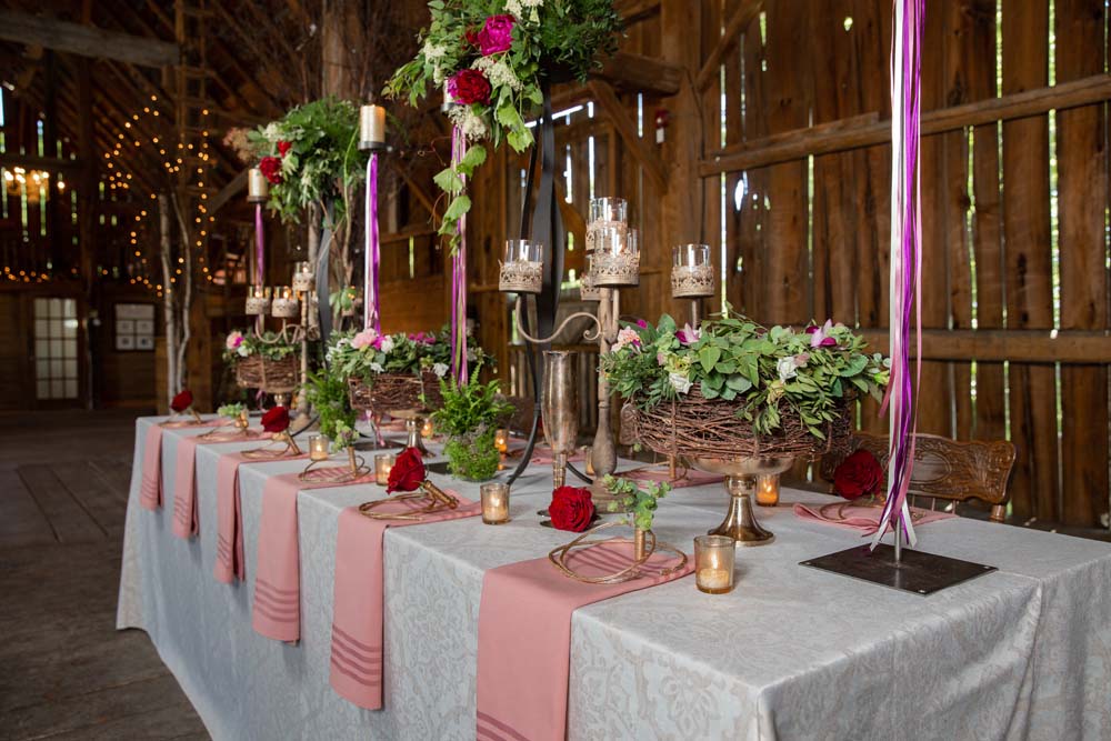 This Styled Shoot Was Inspired By Medieval Royalty - Table Setting