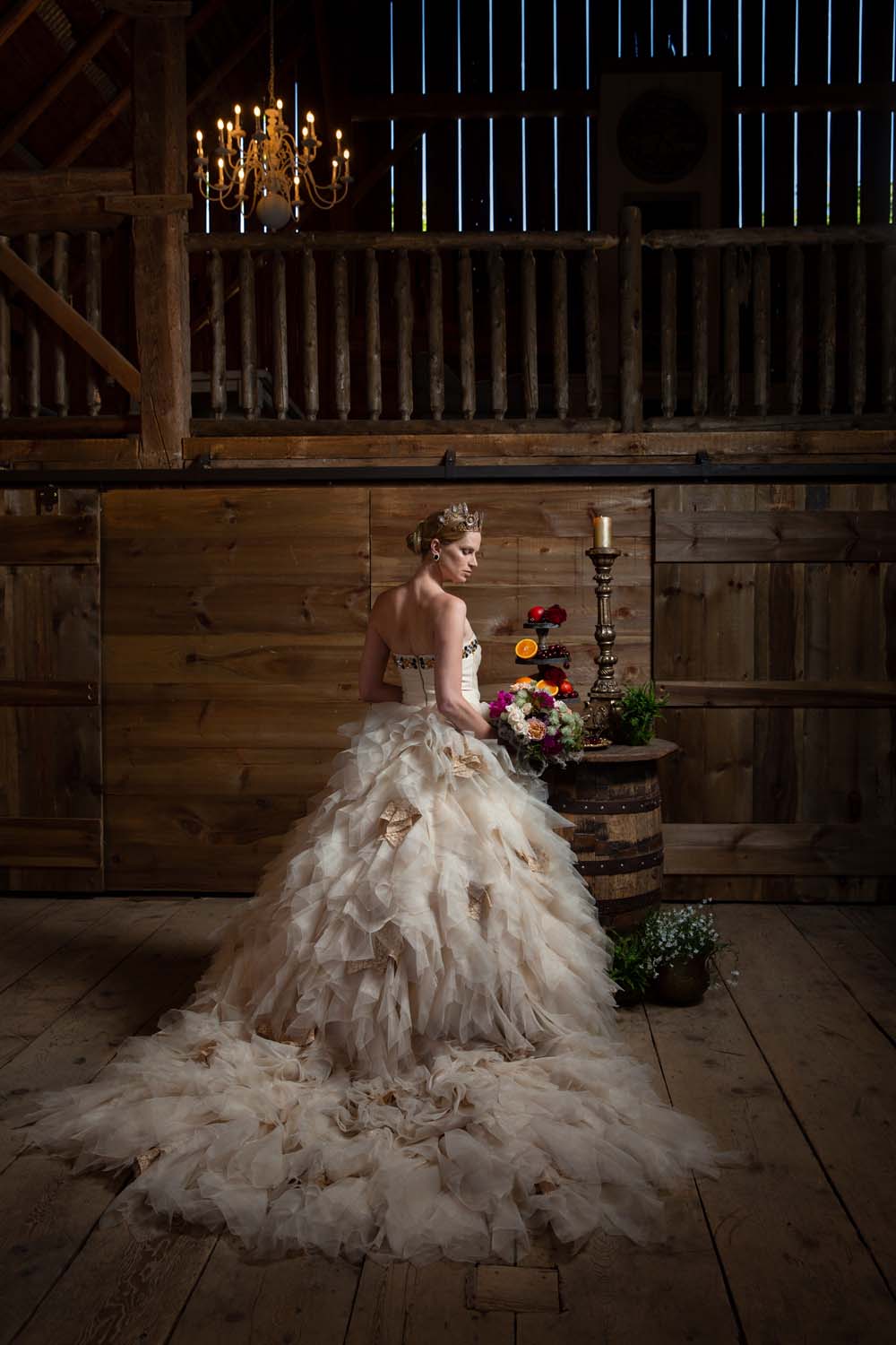 This Styled Shoot Was Inspired By Medieval Royalty - Bride