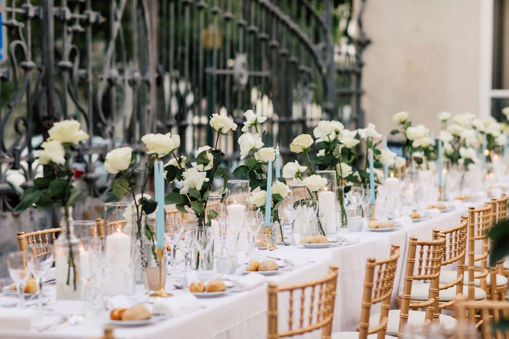 A White, Elegant Wedding in Lisbon, Portugal