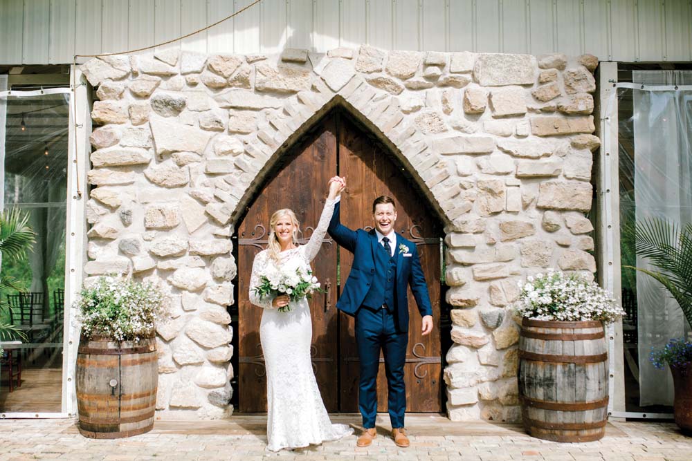 An Outdoor, Laid-Back Rustic Wedding in Grunthal, Manitoba